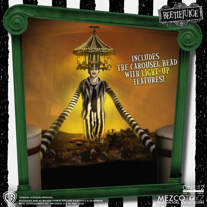 Pre-order August 2025 Beetlejuice Deluxe Edition One:12 Collective Action Figure