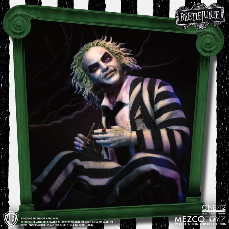 Pre-order August 2025 Beetlejuice Deluxe Edition One:12 Collective Action Figure