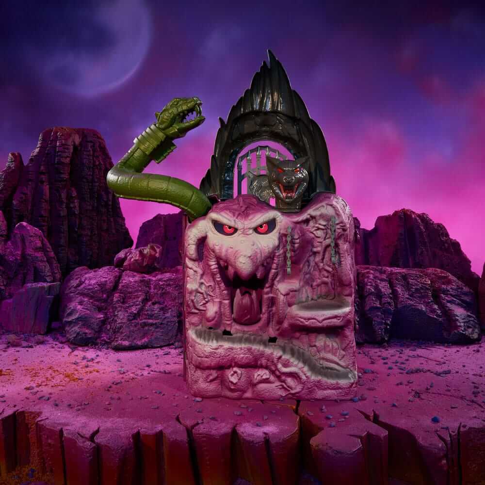 Pre-order August 2023 Masters of the Universe Snake Mountain Playset