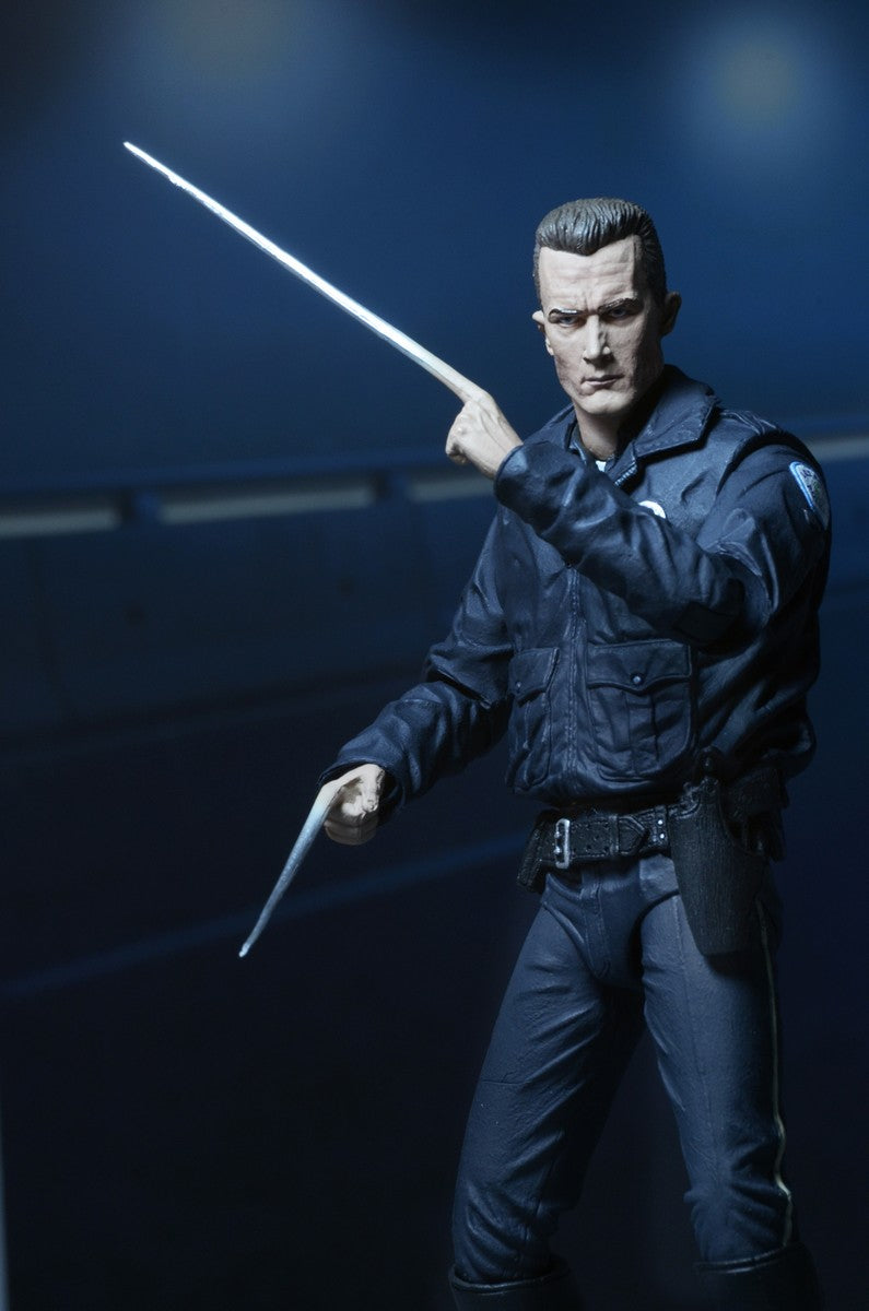 Terminator 2 T-1000 Motorcycle Cop Ultimate Action Figure