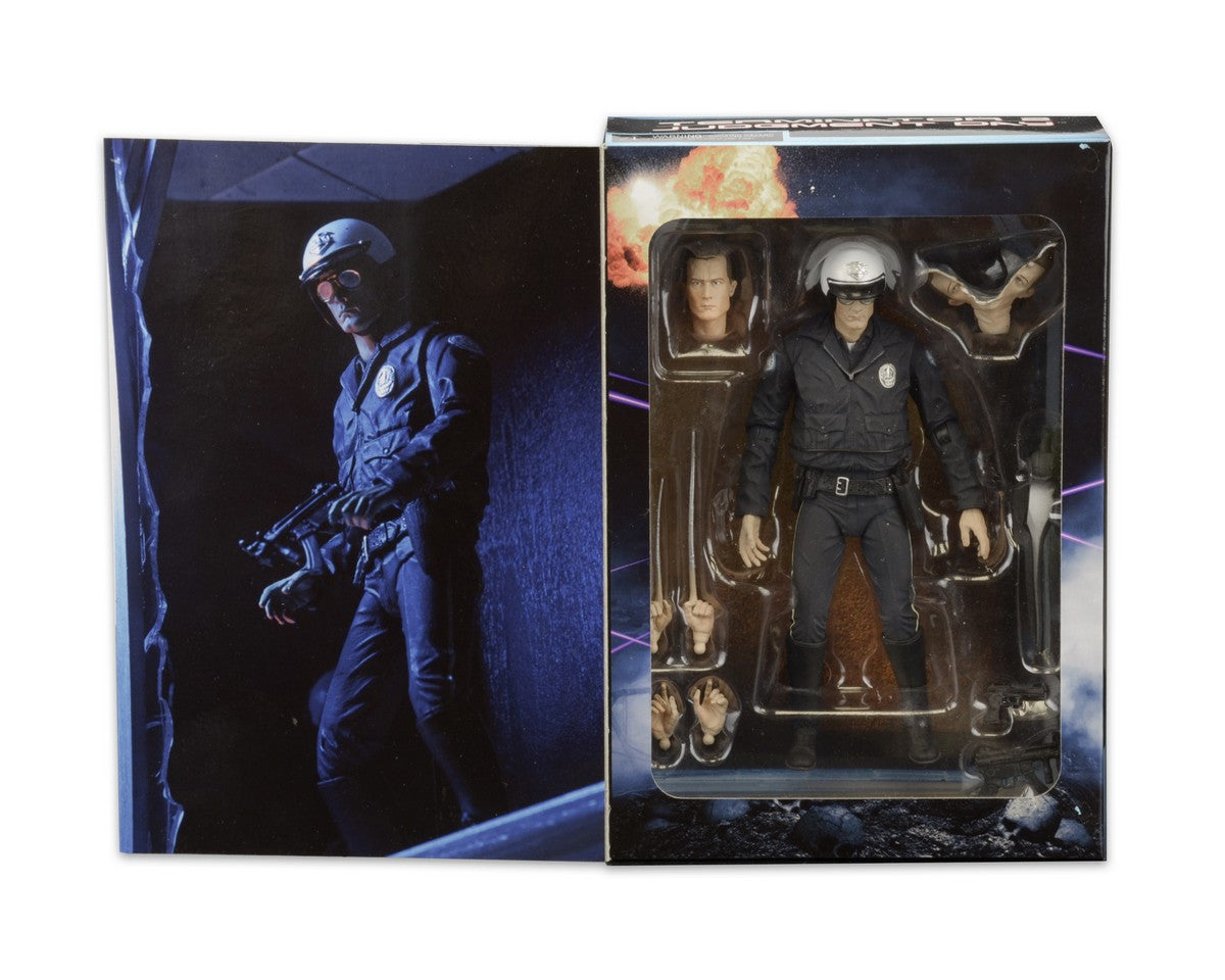 Terminator 2 T-1000 Motorcycle Cop Ultimate Action Figure