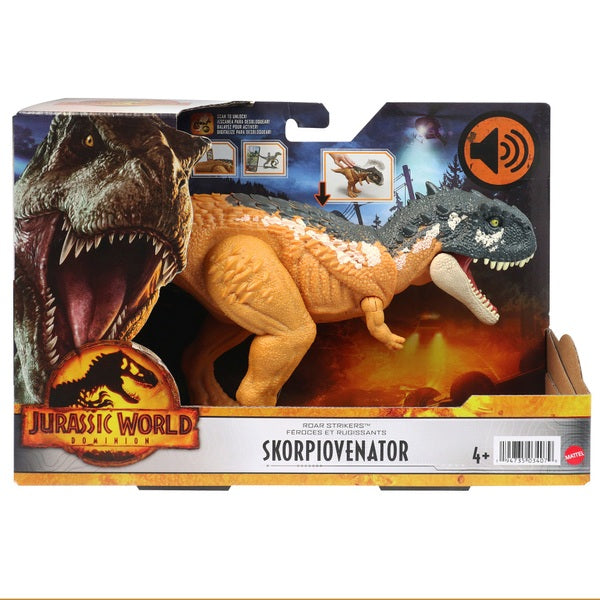 Jurassic World Dominion Roar Strikers Skorpiovenator