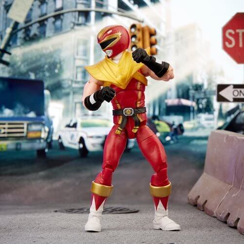 Power Rangers X Street Fighter Lightning Collection Morphed Ken Soaring Falcon Ranger 6-Inch Action Figure