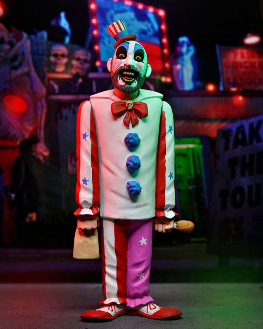 Pre-order October House of 1000 Corpses: Captain Spaulding - Toony Terrors - 6" Scale Action Figure