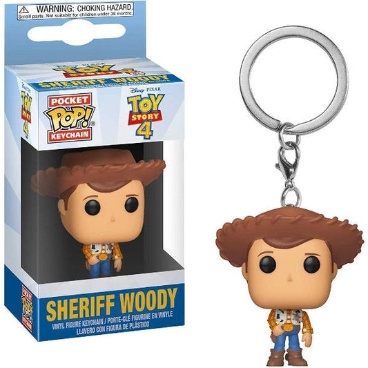 Funko Pocket POP Disney Toy Story 4 Sheriff Woody Keychain Figure