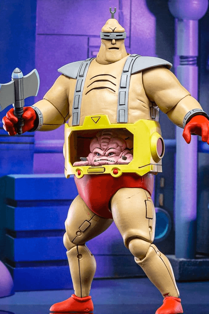 NECA Teenage Mutant Ninja Turtles Cartoon Krang's Android Body Ultimate 7 Inch Scale Action Figure