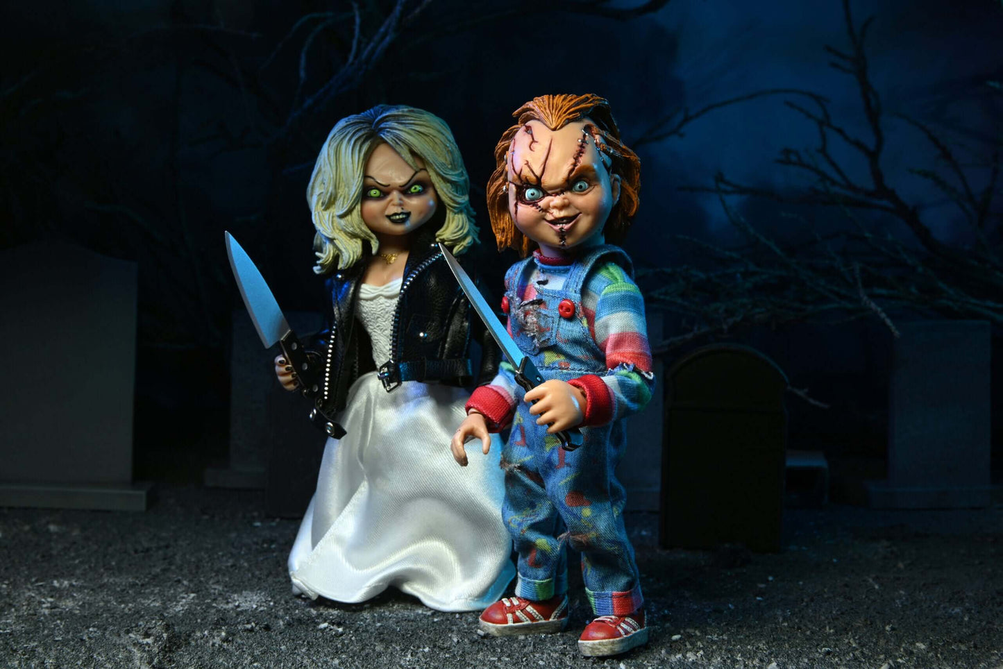 Neca 8″ Scale Clothed Figure – Chucky & Tiffany 2-Pack