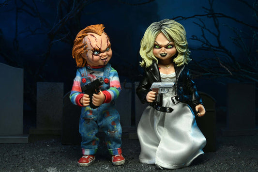 Neca 8″ Scale Clothed Figure – Chucky & Tiffany 2-Pack