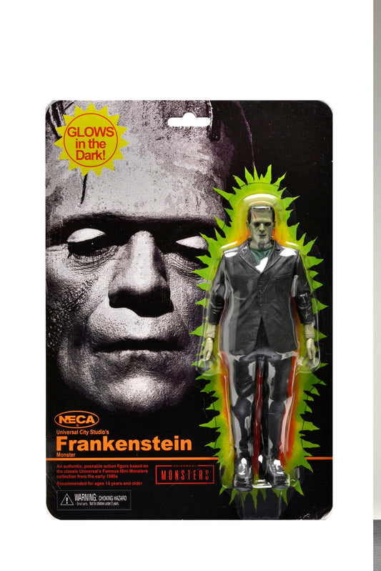 Universal Monsters Retro Glow-In-The-Dark Frankensteins Monster 7" Action Figure