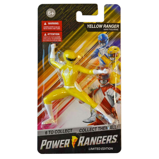 Power Rangers Mini Action Figure Collector Edition Yellow Ranger 7cm