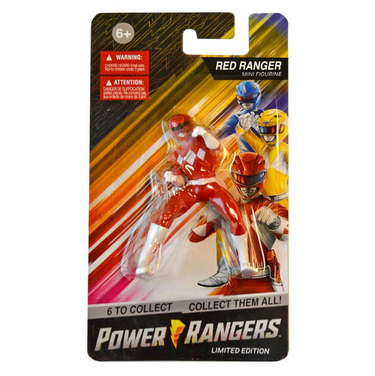 Power Rangers Mini Action Figure Collector Edition Red Ranger 7cm