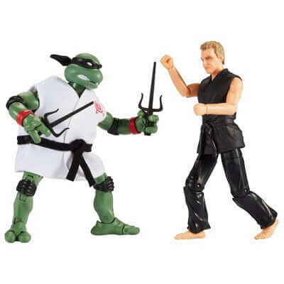 Teenage Mutant Ninja Turtles Vs. Cobra Kai: Action Figure 2-Pack: Raphael Vs John Kreese