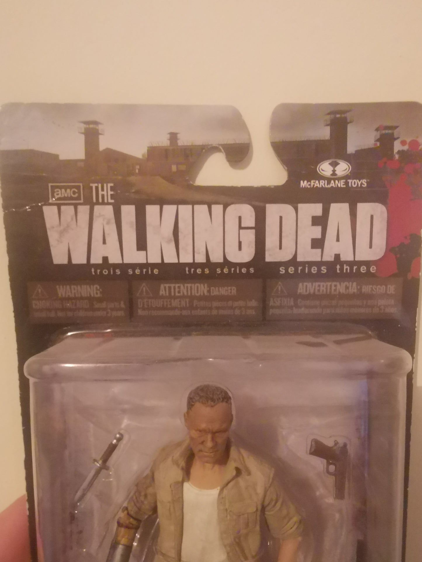 Mcfarlane Walking Dead TV Series Merle Dixon (slight crease on card)