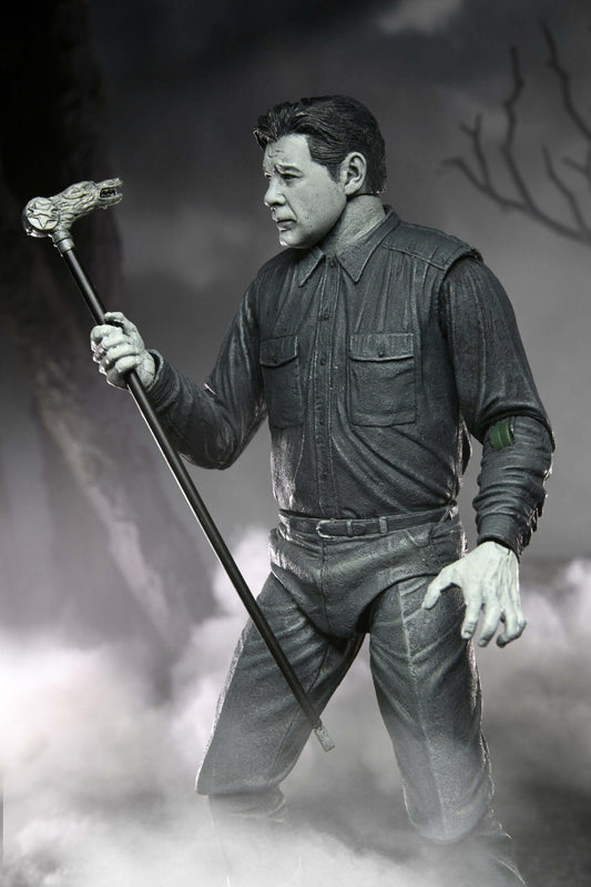 UNIVERSAL MONSTERS ULTIMATE WOLF MAN (BLACK & WHITE) 7” INCH SCALE ACTION FIGURE - NECA