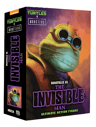 TMNT x Universal Monsters – Donatello as The Invisible Man