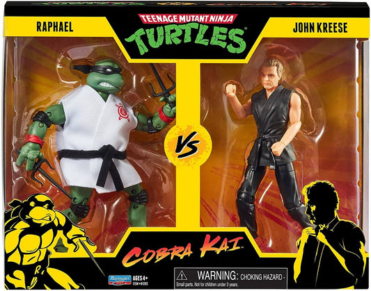 Teenage Mutant Ninja Turtles Vs. Cobra Kai: Action Figure 2-Pack: Raphael Vs John Kreese