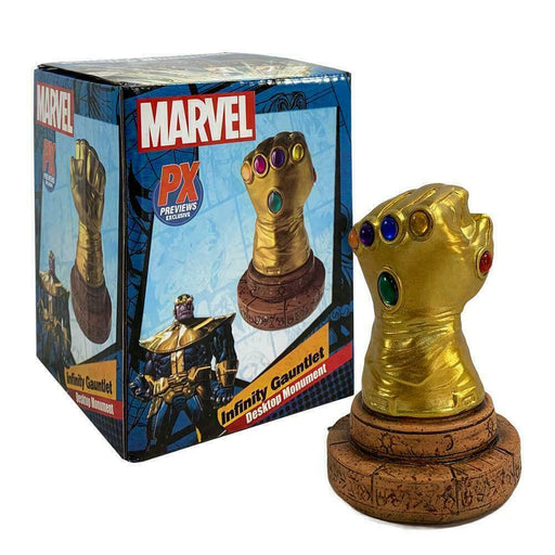 Marvel PX Previews Exclusive Infinity Gauntlet Desktop Monument