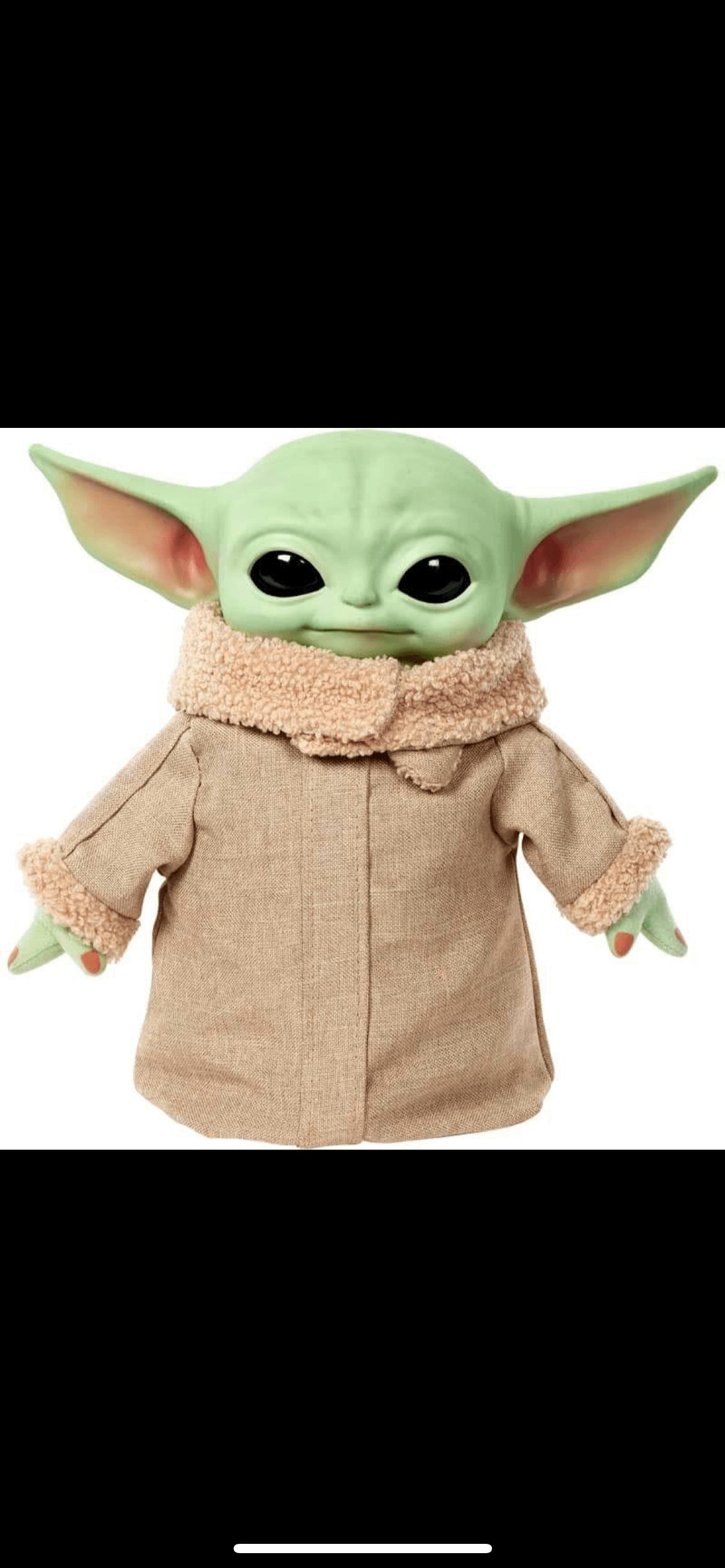 Star Wars Squeeze & Blink Grogu Feature Plush