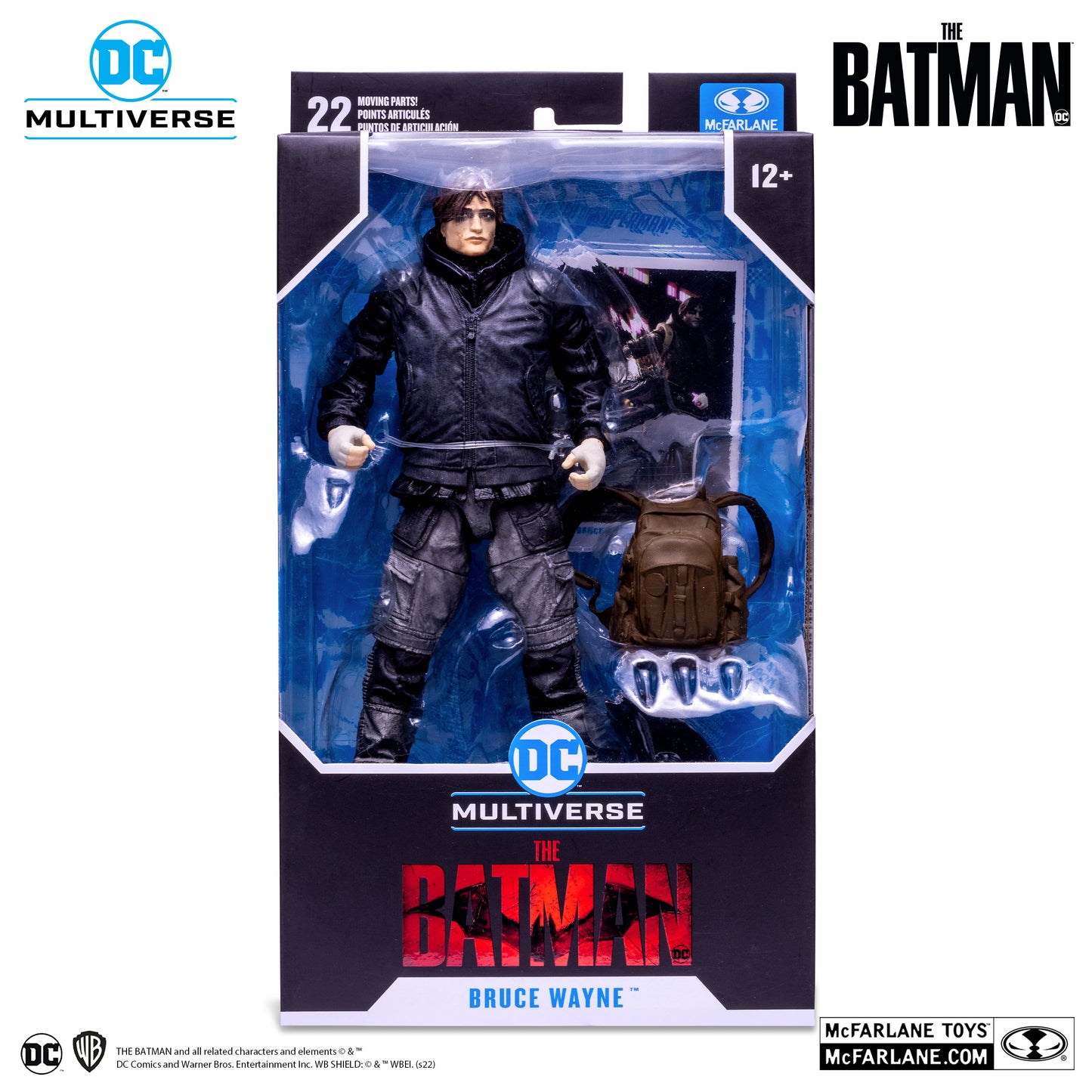 DC Multiverse: Bruce Wayne Drifter (Unmasked) - The Batman Movie 7-Inch Figure