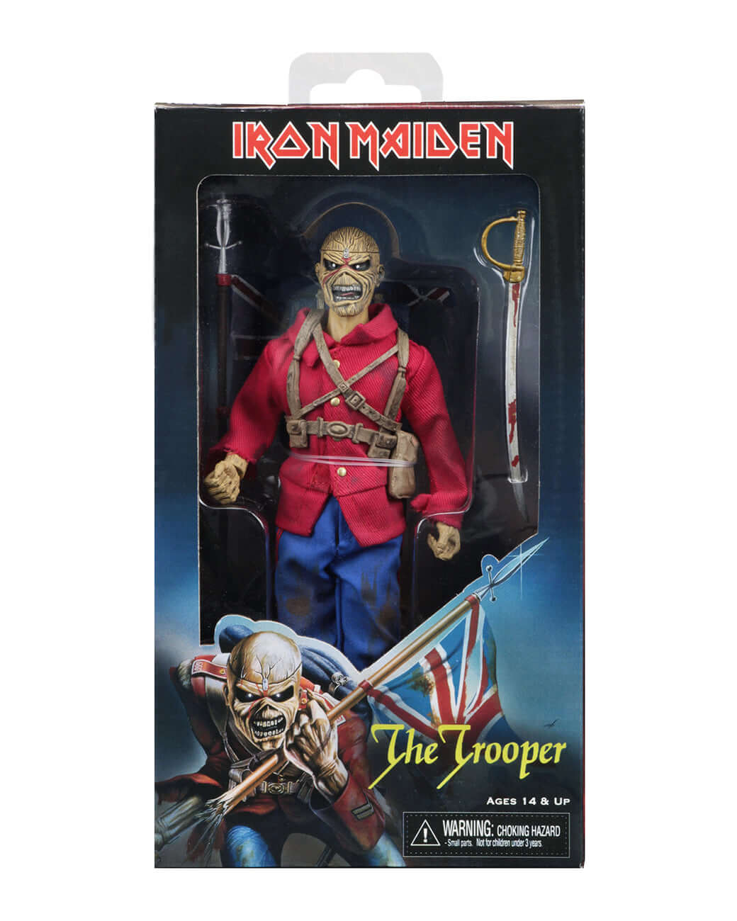 NECA IRON MAIDEN EDDIE THE TROOPER ACTION FIGURE