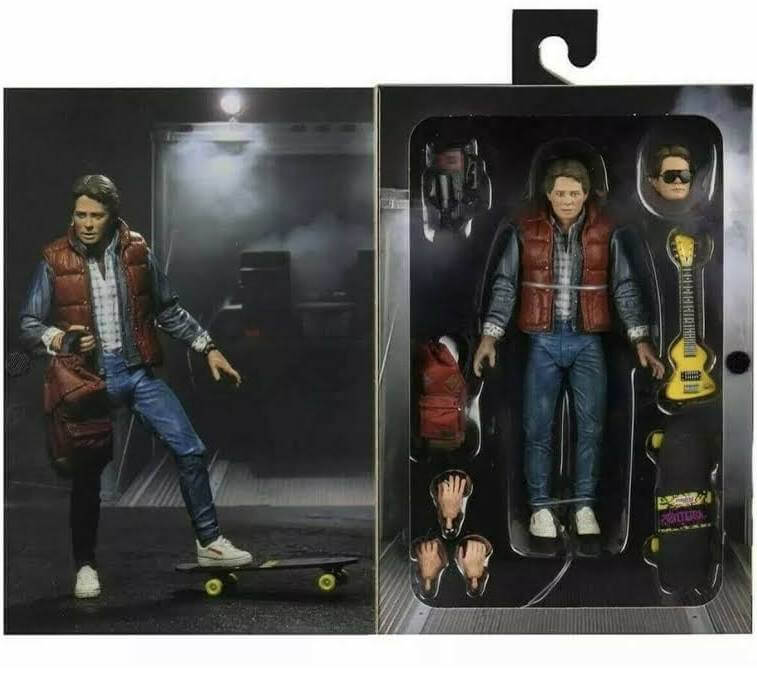 Back To The Future Marty Part 1 Ultimate 7 Inch Scale Action Figure