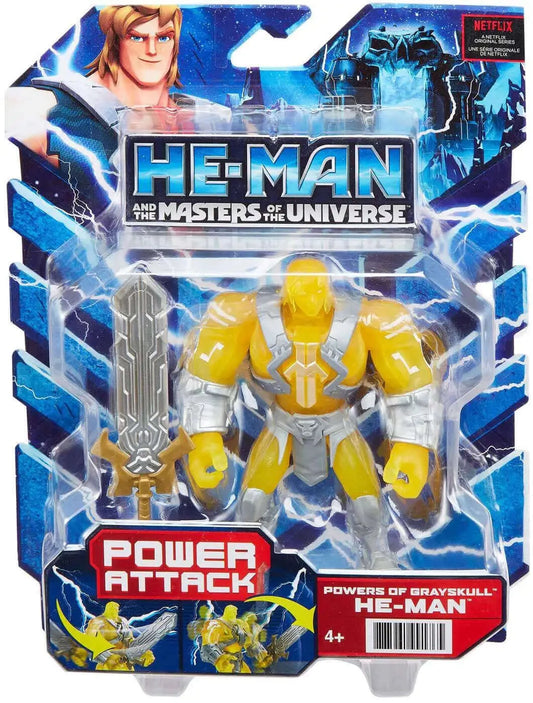 He-Man and the Masters of the Universe Revelation Power Attack Powers of Grayskull He-Man Action Figure
