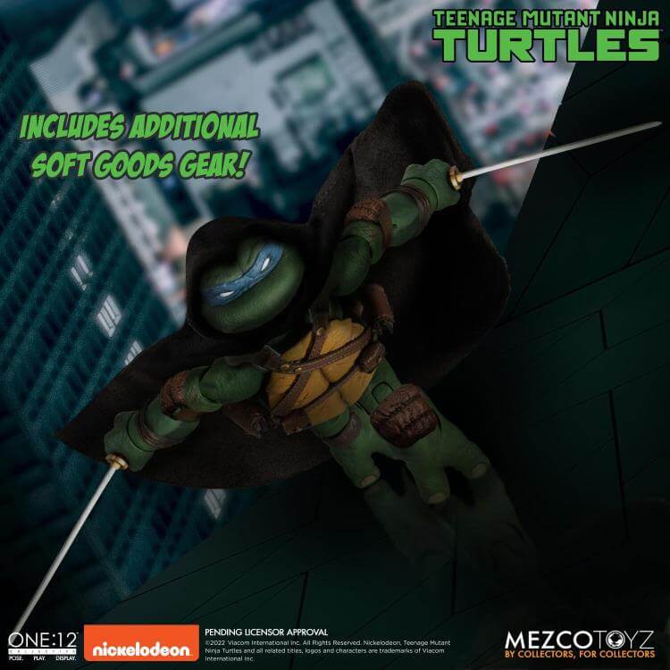 Pre-order Feb 2024 Mezco Teenage Mutant Ninja Turtles Deluxe Boxed Set
