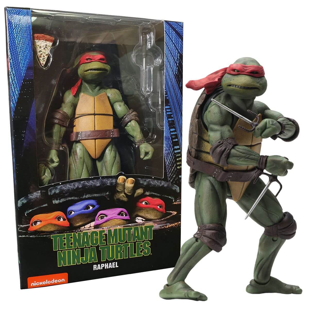 NECA Teenage Mutant Ninja Turtles 1990 Movie 7" Scale Action Figure - Raphael