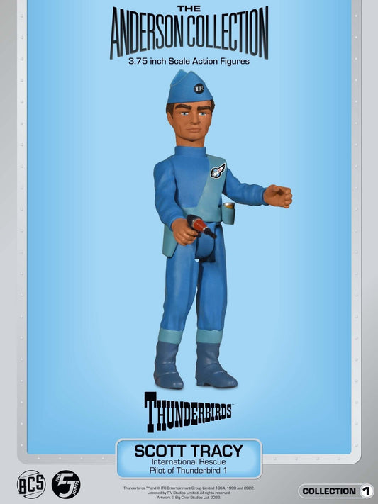 Pre-order July 2023 The Anderson Collection: Wave 1: Thunderbirds: Action Figure: Scott Tracy