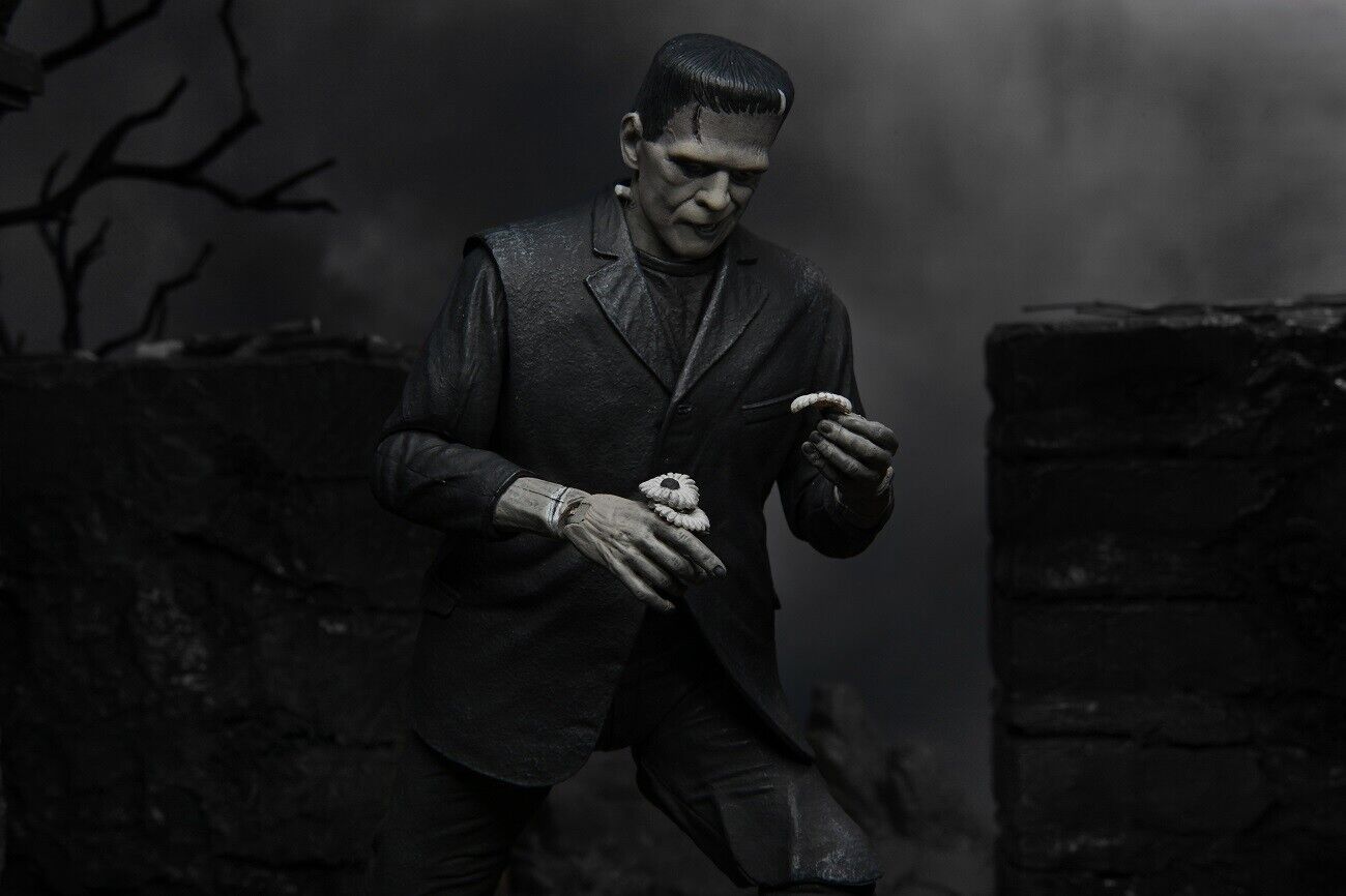 NECA Universal Monsters Frankenstein’s Monster B&W Action Figure