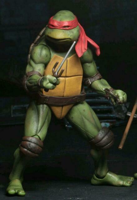 NECA Teenage Mutant Ninja Turtles 1990 Movie 7" Scale Action Figure - Raphael