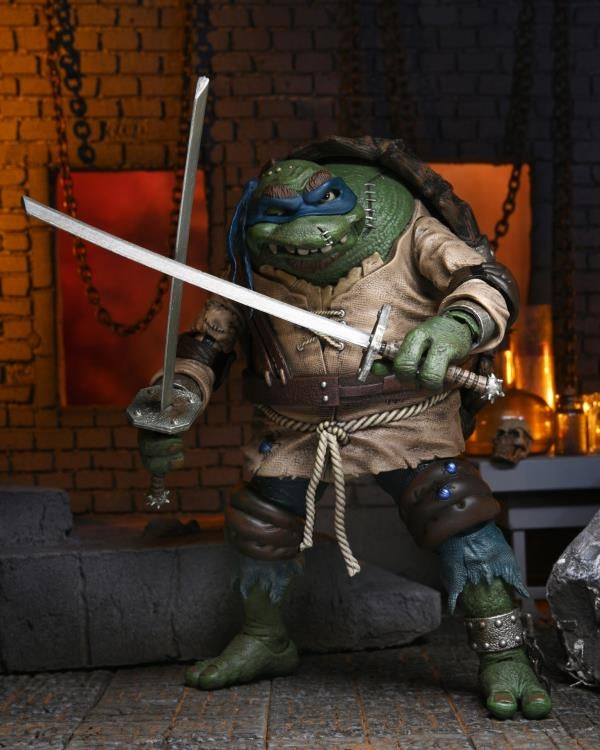 NECA Teenage Mutant Ninja Turtles TMNT x Universal Monsters Leonardo as The Hunchback Ultimate 7 Inch Scale Action Figure