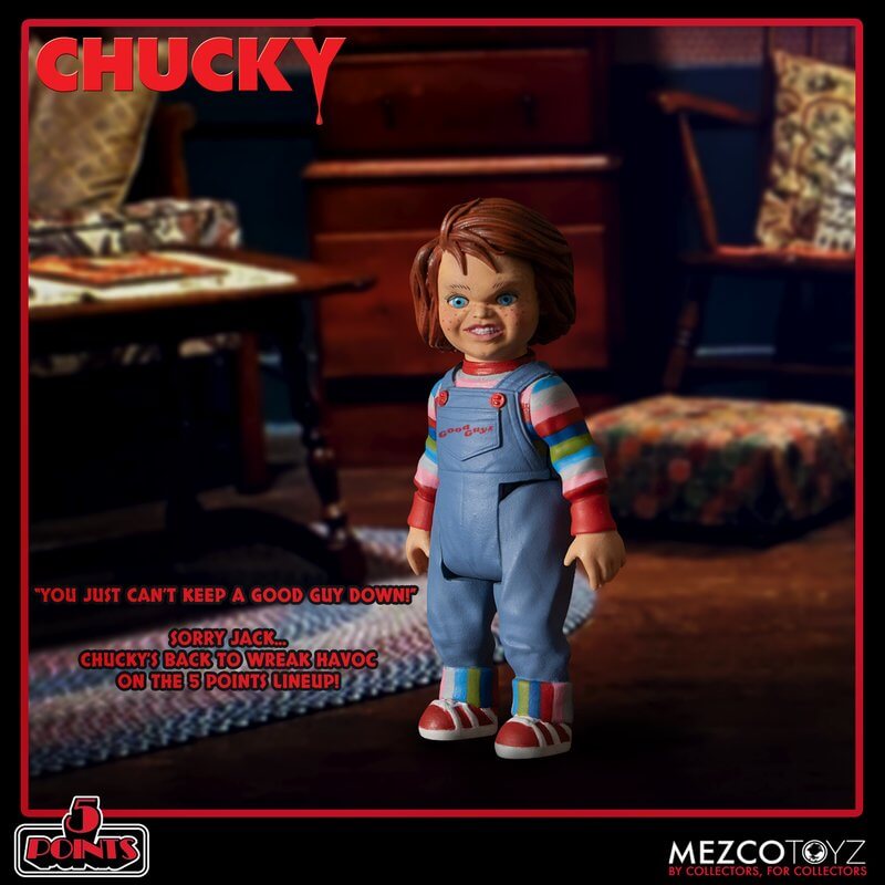 MEZCO Chucky 5 Points Action Figure Chucky Deluxe Box Set
