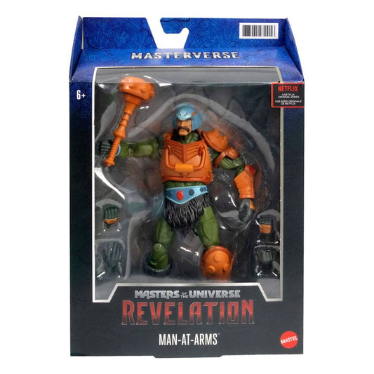 Masters of the Universe: Revelation Masterverse Action Figure 2021 Man-At-Arms 18 cm - see product description